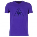 Le Coq Sportif Abrito T Bleu - T-Shirts Manches Courtes Homme Soldes Paris